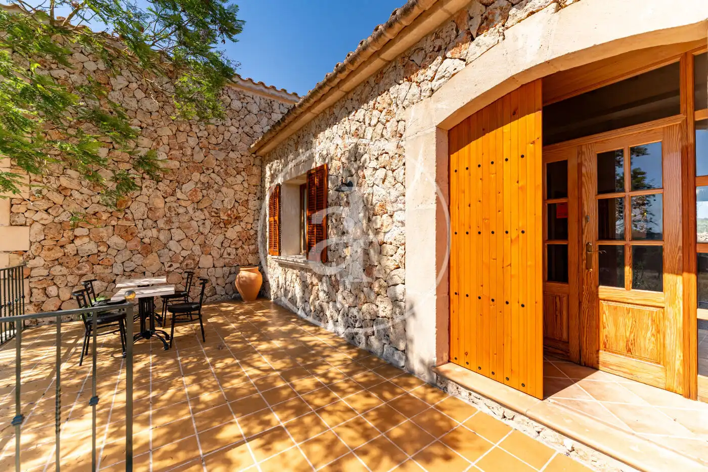 Terrace of Houses for rent in Sencelles  with Air Conditioner, Heating and Private garden