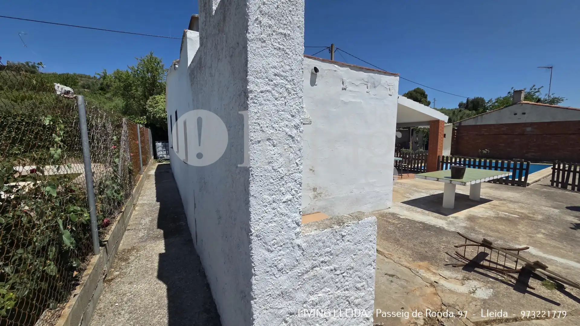 Exterior view of Houses for sale in Puigverd de Lleida  with Private garden, Swimming Pool and Furnished