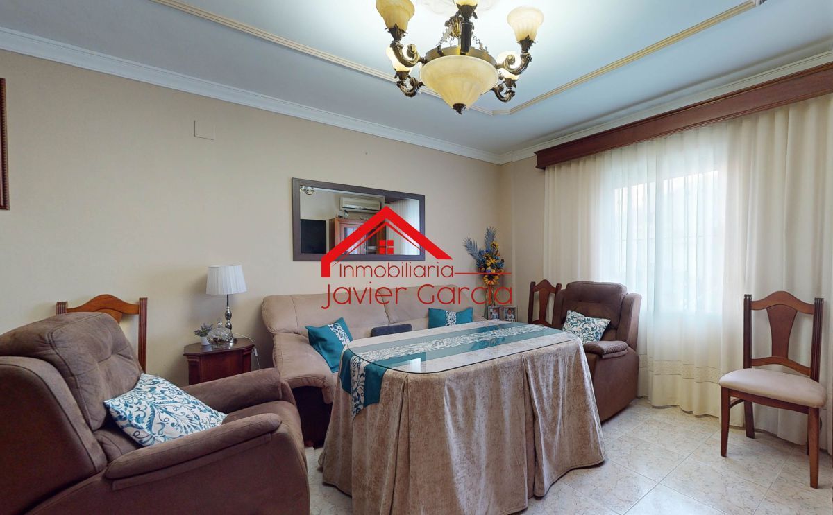 Sala de estar de Dúplex en venta en Villafranca de los Barros con Aire acondicionado, Terraza y Trastero