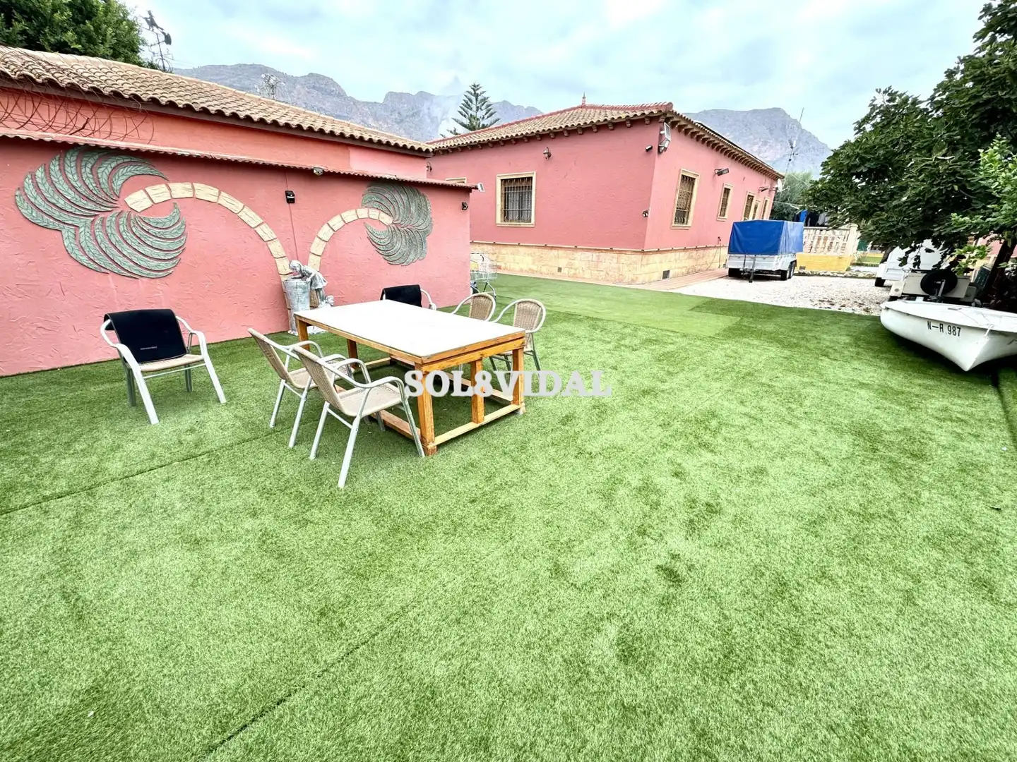 Terrassa de Casa o xalet en venda en Orihuela amb Aire condicionat, Calefacció i Jardí privat