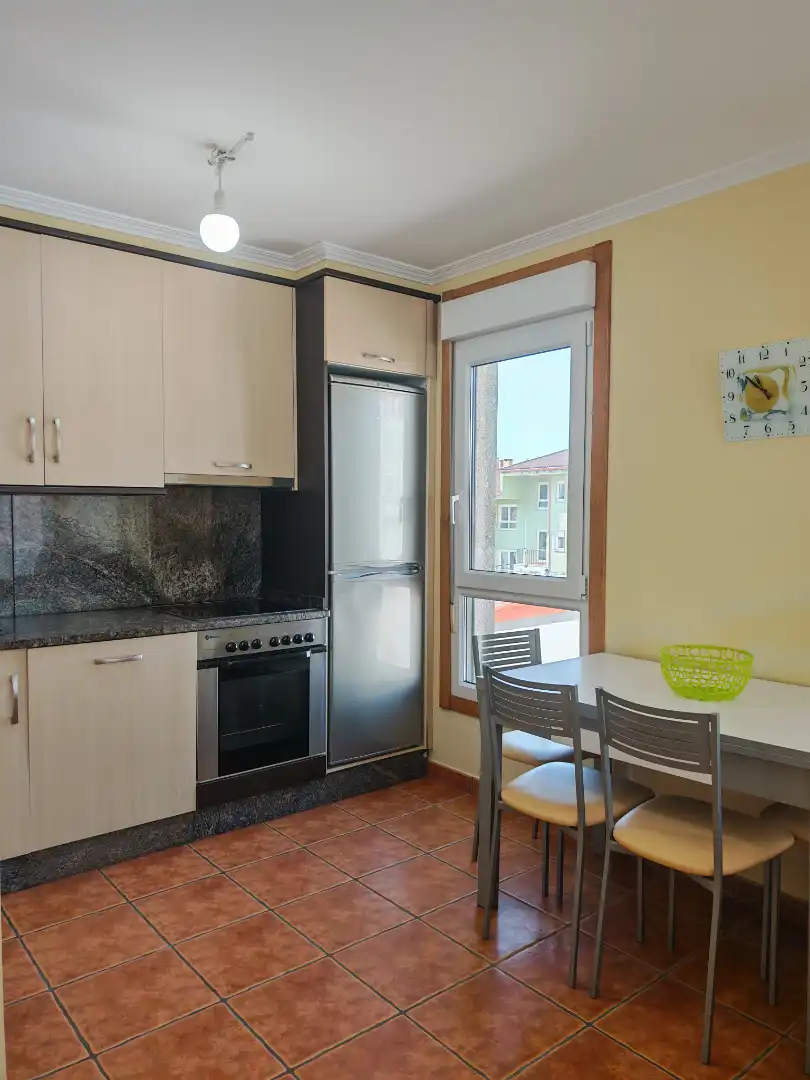 Cocina de Apartamento de alquiler en Fisterra con Trastero, Amueblado y Horno