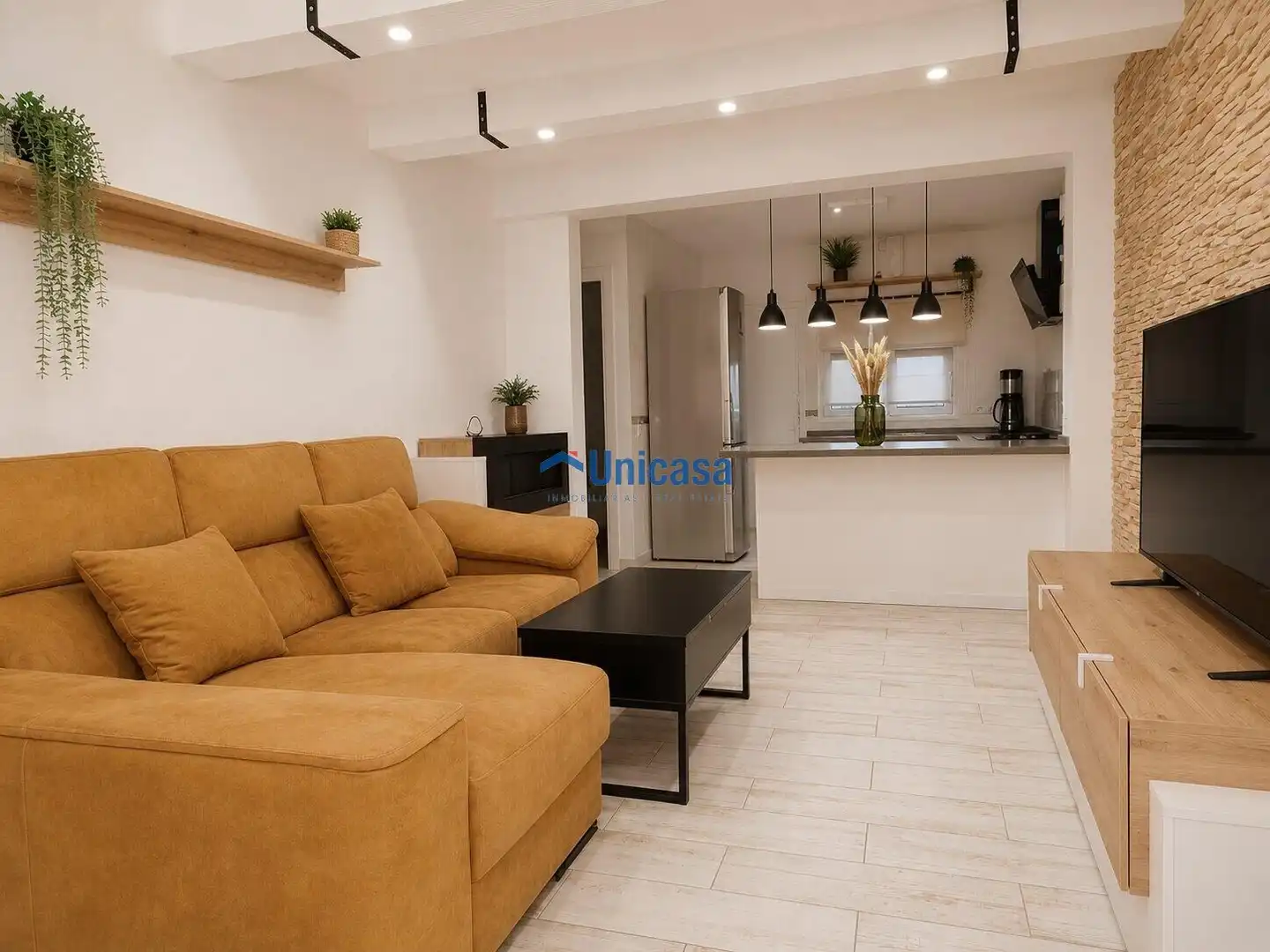 Sala d'estar de Casa o xalet en venda en Málaga