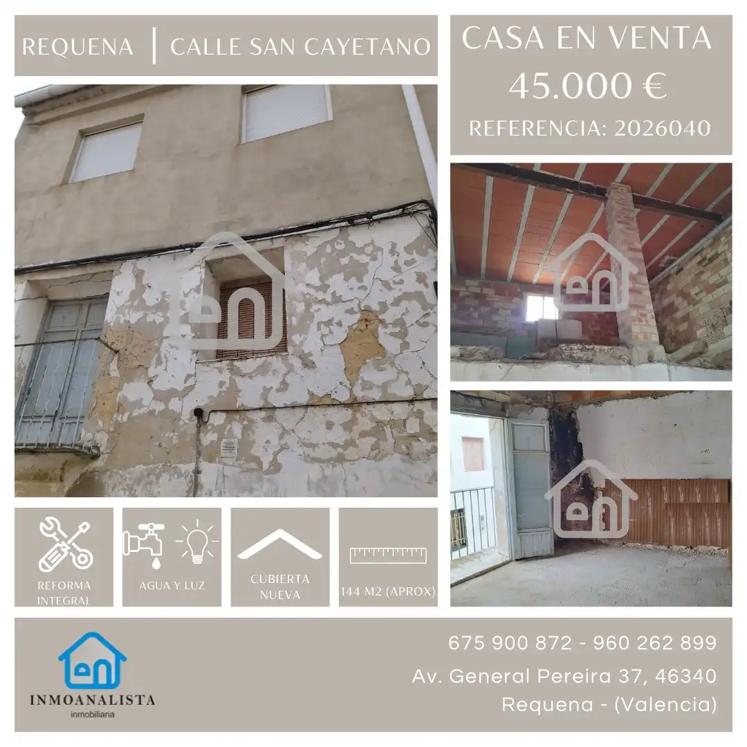 Houses for sale in Requena  with Balcony