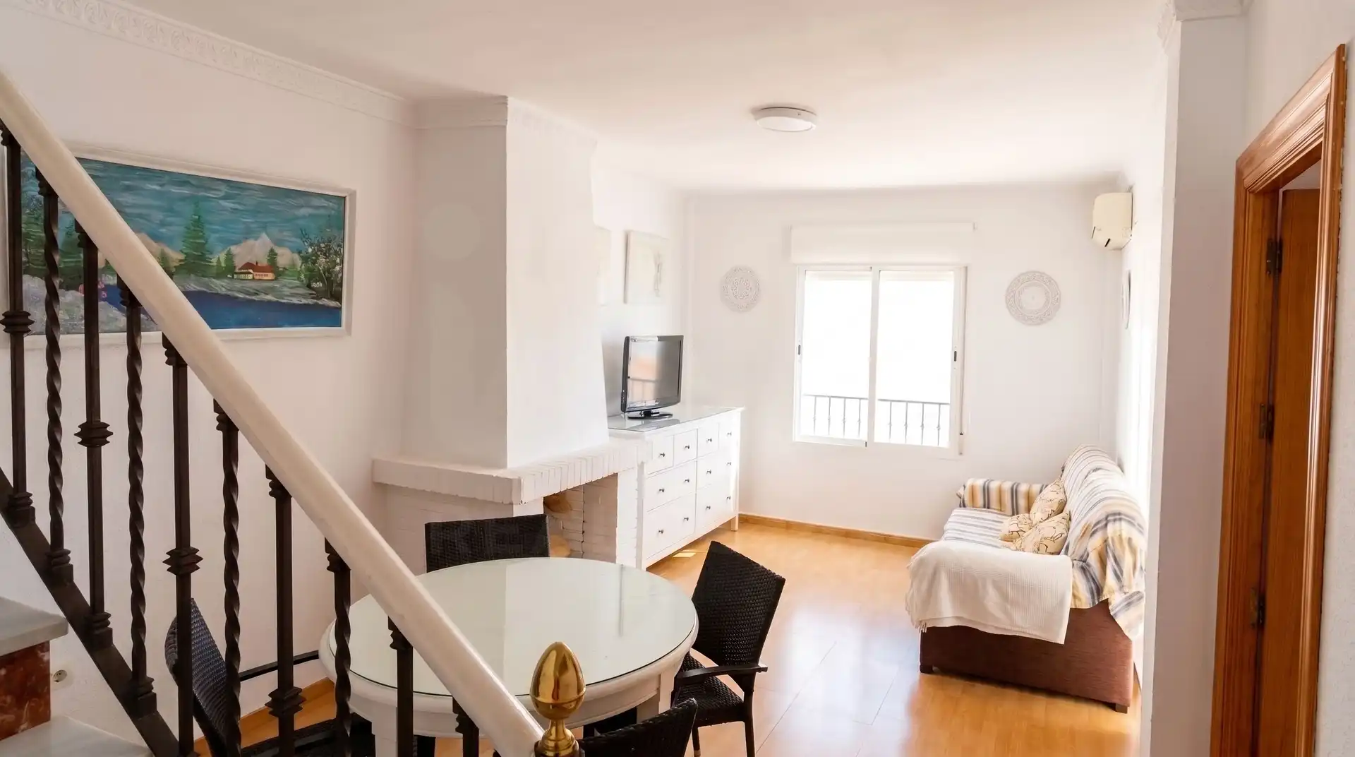 Sala d'estar de Casa adosada en venda en Matalascañas 