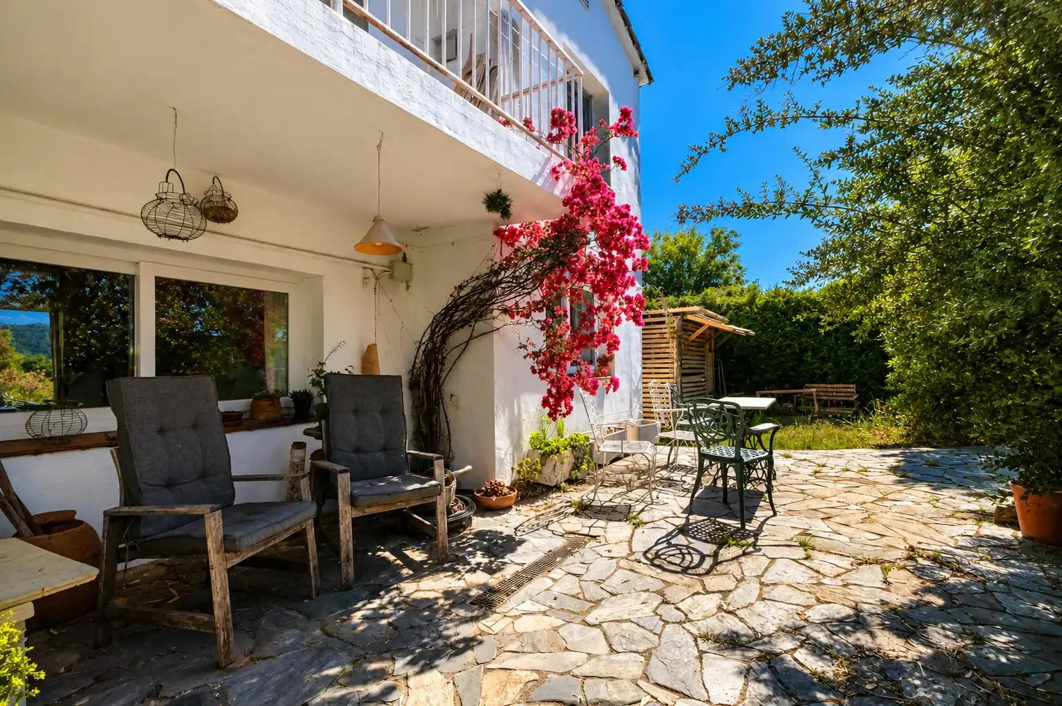 Terrace of Houses for sale in Sant Cebrià de Vallalta  with Air Conditioner, Heating and Private garden