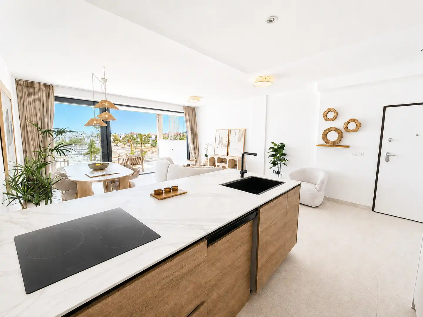 Kitchen of Apartments for sale in Cartagena  with Air Conditioner, Heating and Terrace