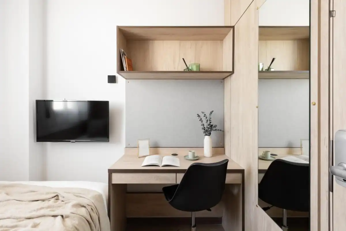Bedroom of Flat for share in Donostia - San Sebastián   with Air Conditioner, Swimming Pool and Furnished