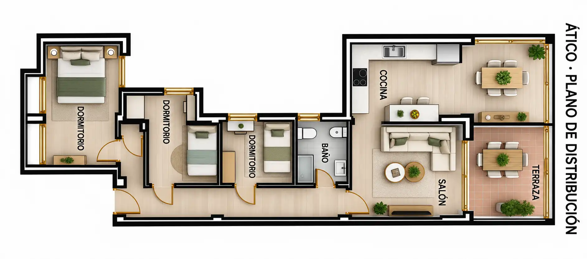 Appartamento con terrazza in vendita a Calle Armengual de la Mota, imagen 22