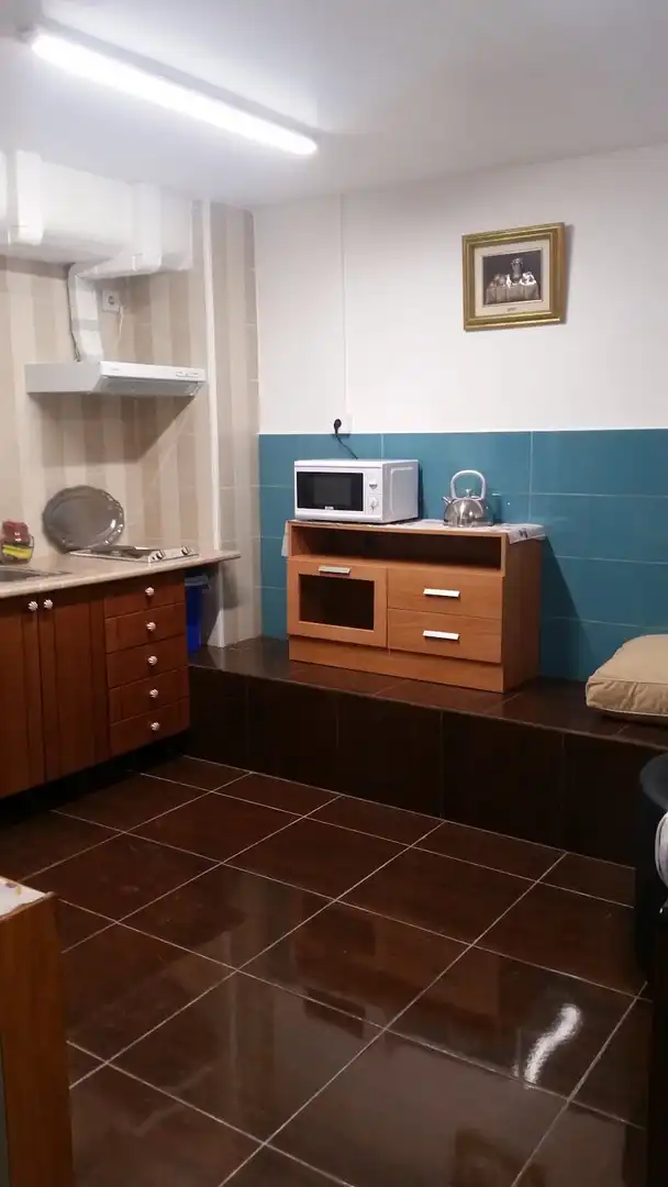 Kitchen of Flat for rent in Barcelona  with Air Conditioner, Heating and Washing machine