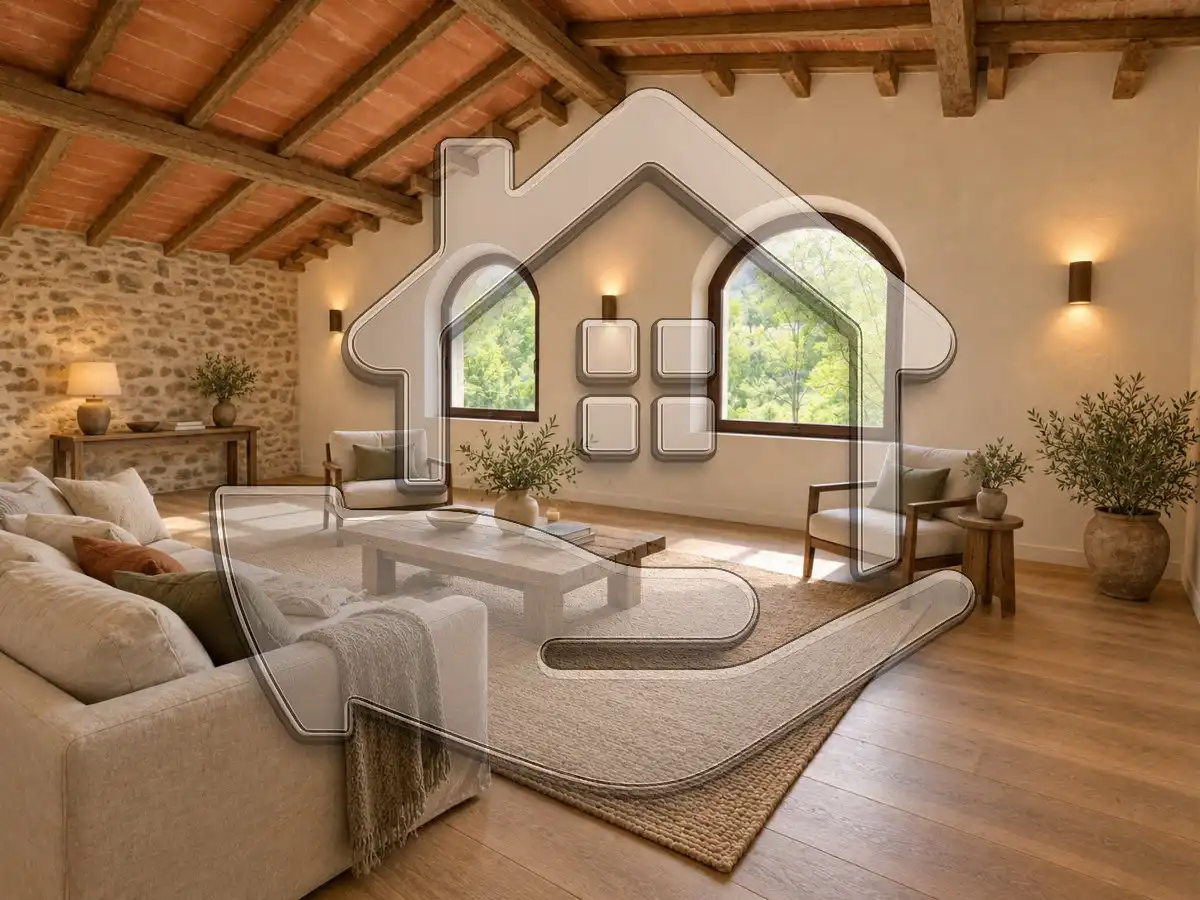 Casa rústica con jardín en venta en Carrer Pau Casals, imagen 12