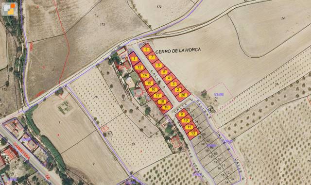 Terreno residencial en Venta en Calle Santa Fe en Arcicóllar