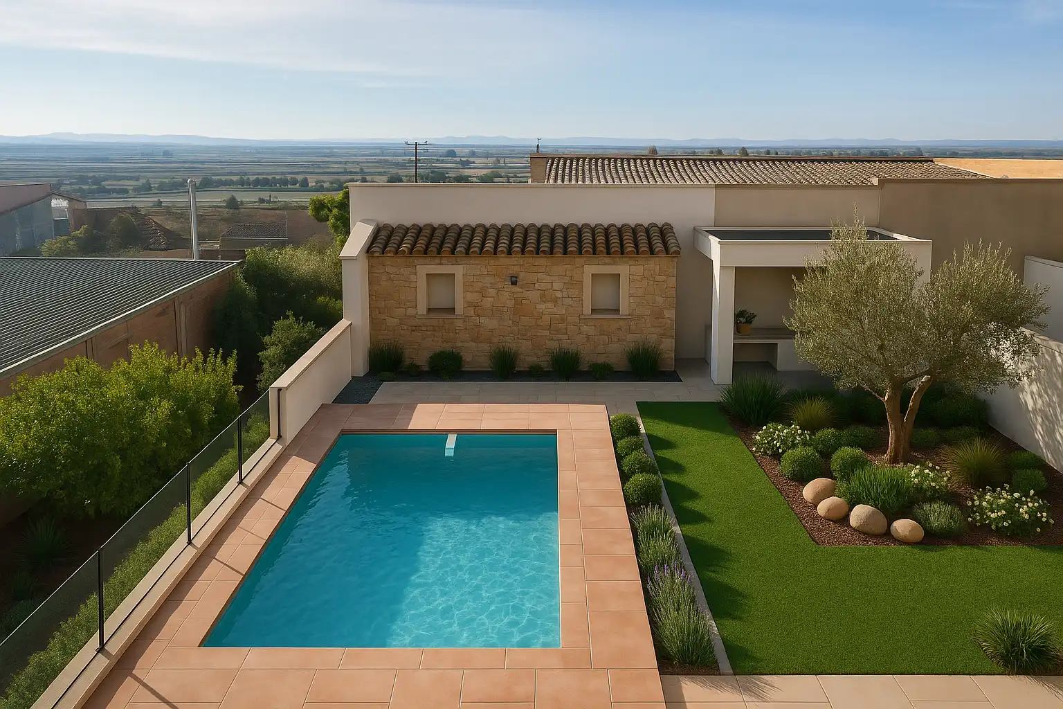 Piscina de Piso en venta en Bellpuig con Aire acondicionado, Calefacción y Jardín privado