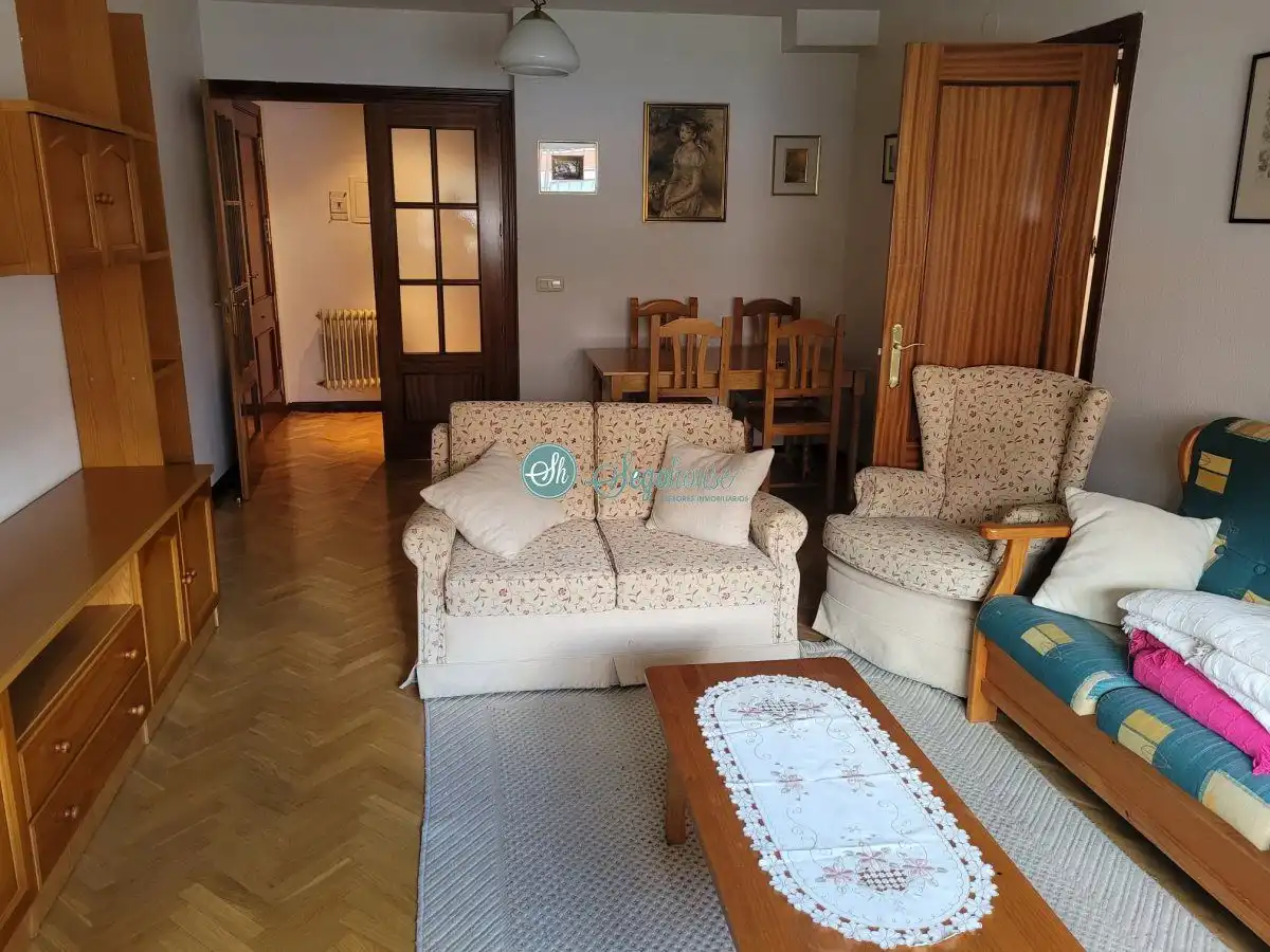 Living room of Apartments for sale in Segovia  with Heating, Parquet flooring and Terrace