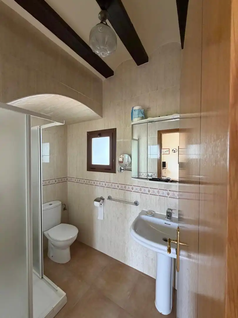 Badezimmer von Country house zur Miete in Alboraya mit Privatgarten, Terrasse und Abstellraum
