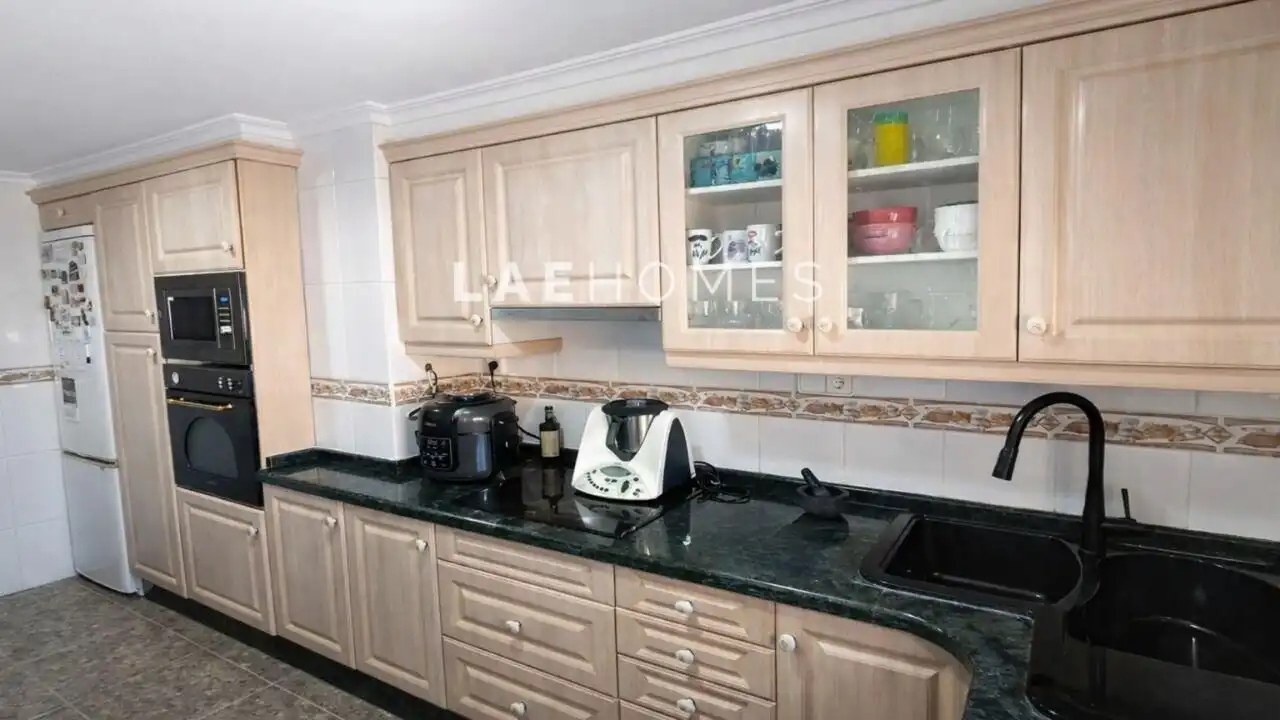 Kitchen of Flat for sale in Alcoy / Alcoi  with Air Conditioner, Terrace and Storage room