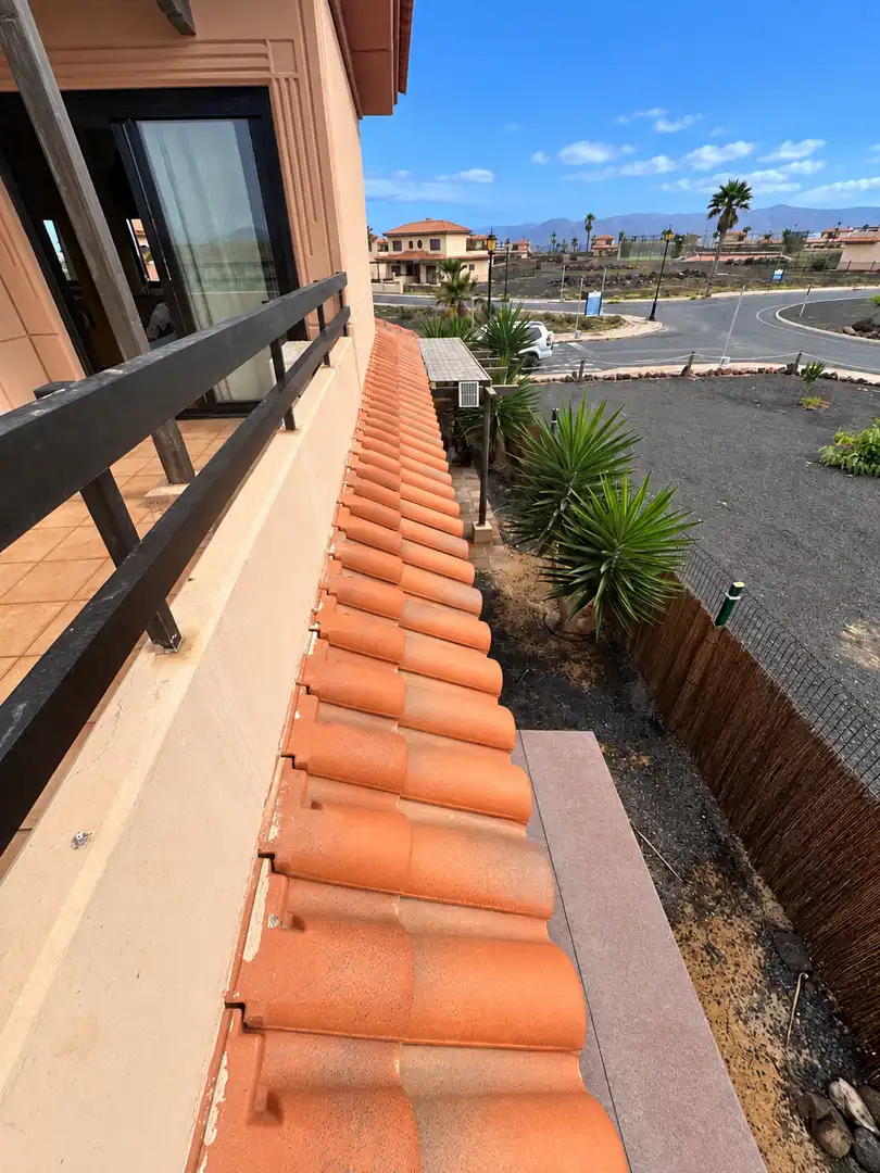 Terraza de Casa o chalet en venta en La Oliva con Terraza, Amueblado y Piscina comunitaria