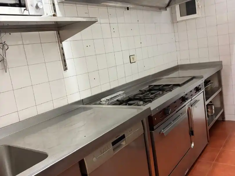 Küche von Geschaftsraum zur Miete in Burela mit Internet und Alarm