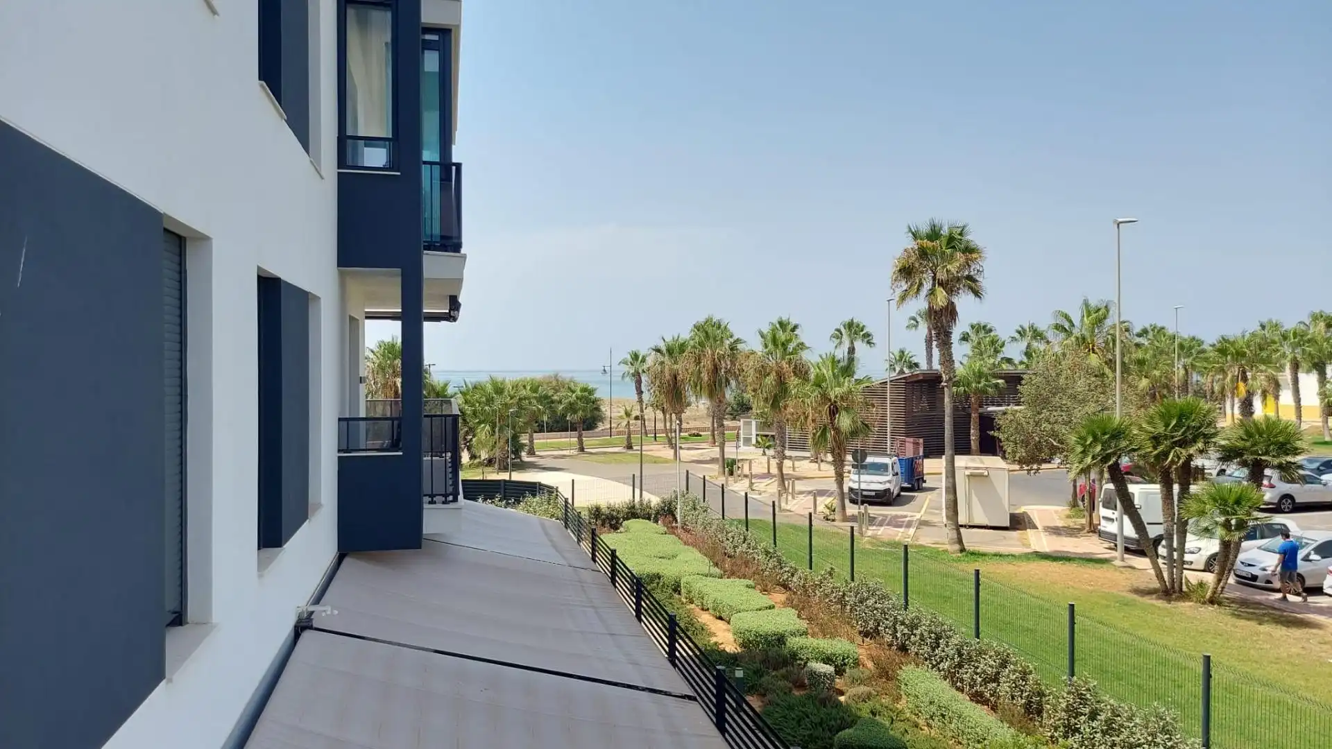 Terrassa de Apartament de lloguer en El Ejido amb Aire condicionat, Terrassa i Moblat