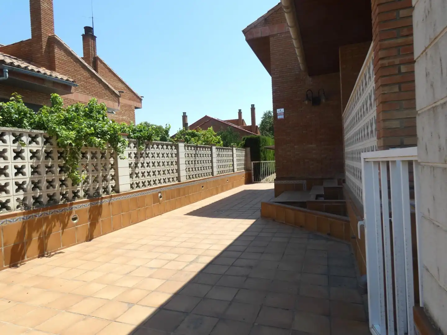 Terrassa de Casa o xalet en venda en Utebo amb Aire condicionat, Calefacció i Jardí privat
