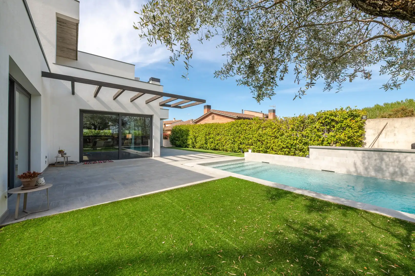 Piscina de Casa o chalet en venta en Cornellà del Terri