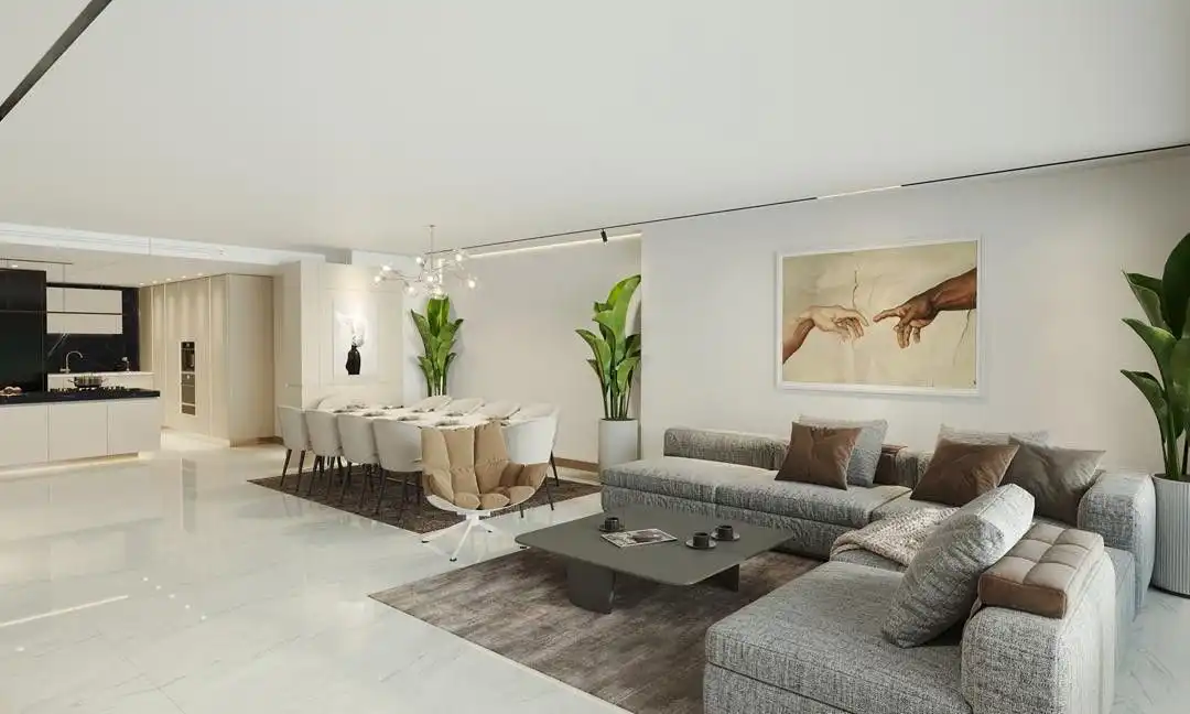 Sala de estar de Piso en venta en Marbella con Aire acondicionado, Terraza y Amueblado