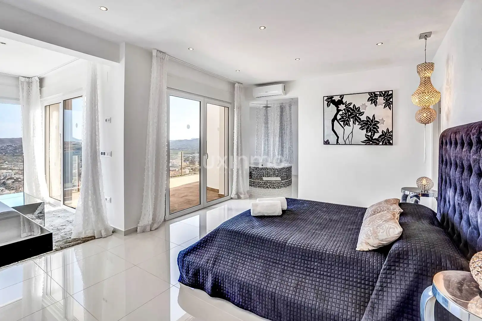 Bedroom of Houses for sale in Jávea / Xàbia  with Air Conditioner, Heating and Terrace