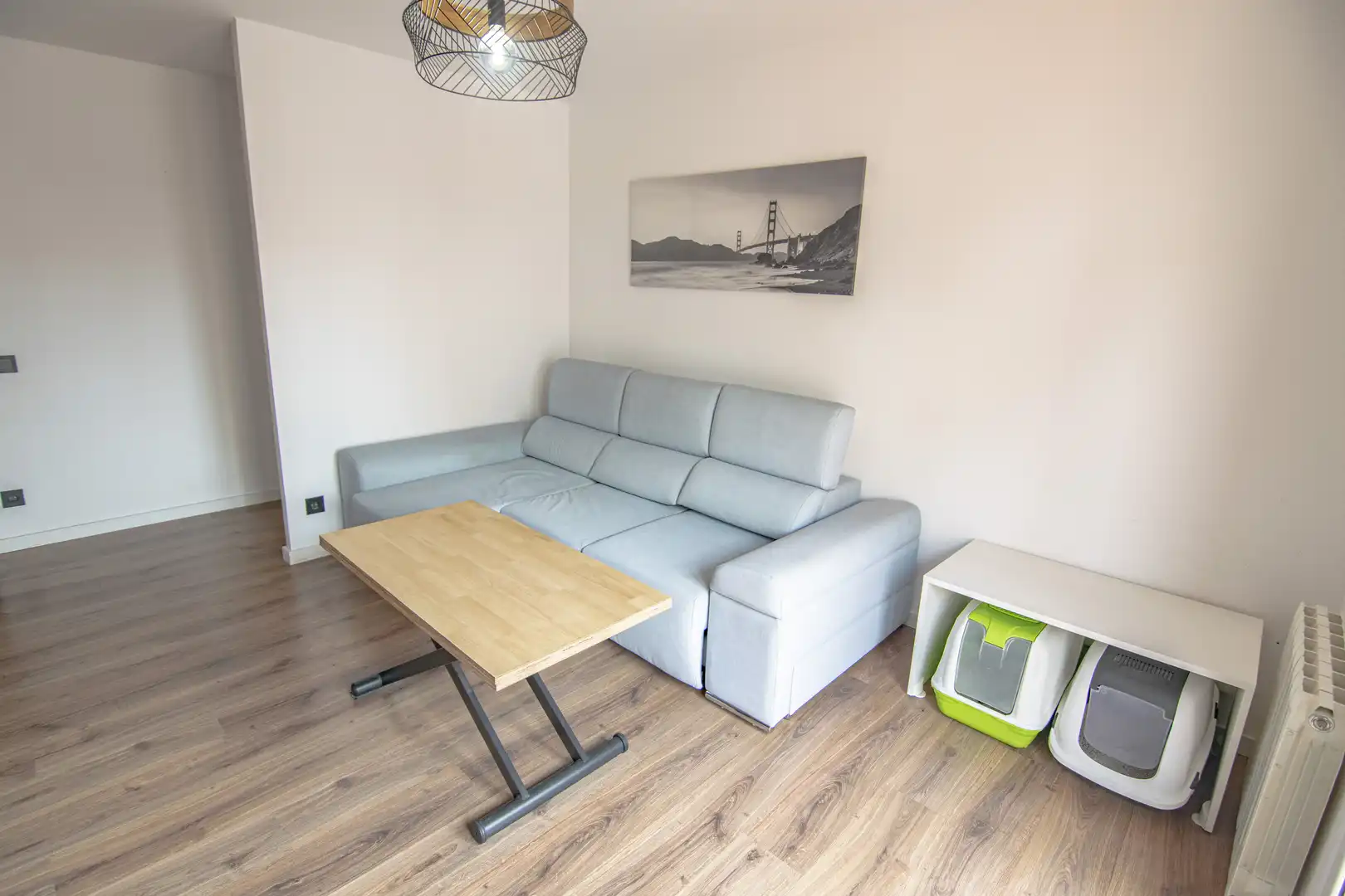 Sala d'estar de Àtic en venda en  Barcelona Capital amb Calefacció