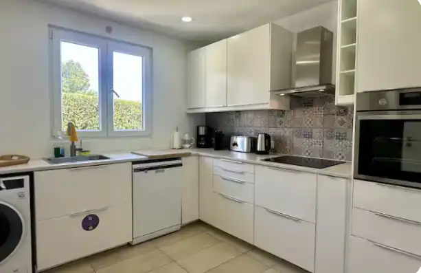 Cuina de Casa o xalet en venda en Jerez de la Frontera amb Aire condicionat, Calefacció i Terrassa