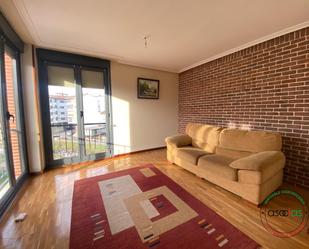 Living room of Flat for sale in Nava  with Heating, Parquet flooring and Storage room