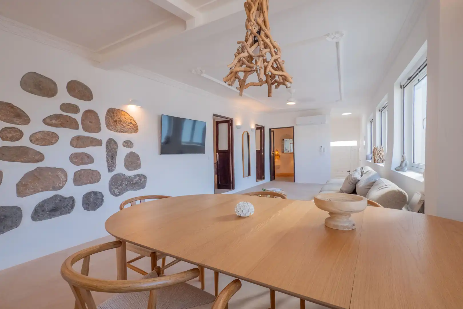Comedor de Dúplex de alquiler en Mogán con Aire acondicionado, Terraza y Amueblado