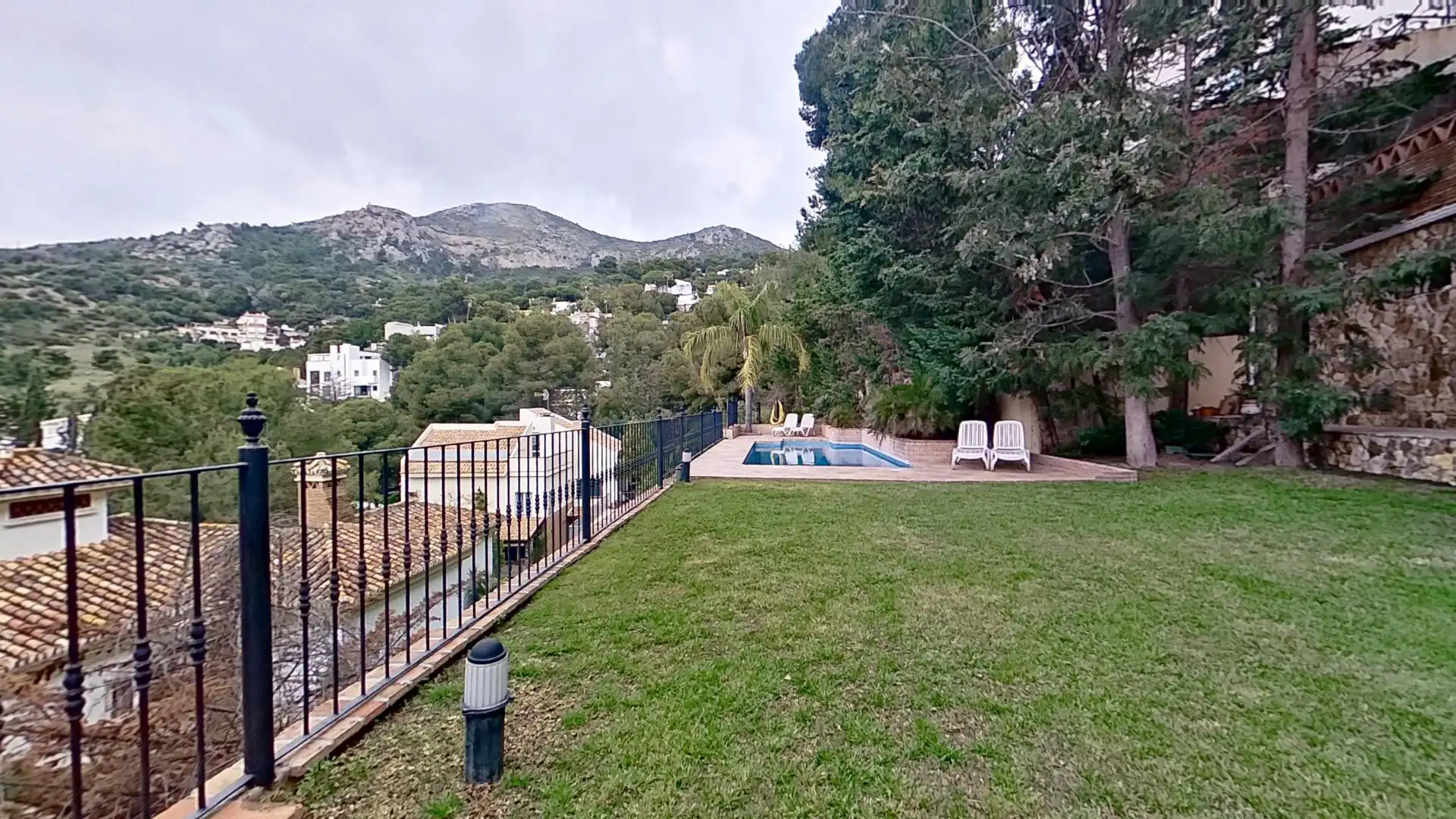 Jardín de Casa o chalet en venta en Málaga con Jardín privado, Terraza y Piscina