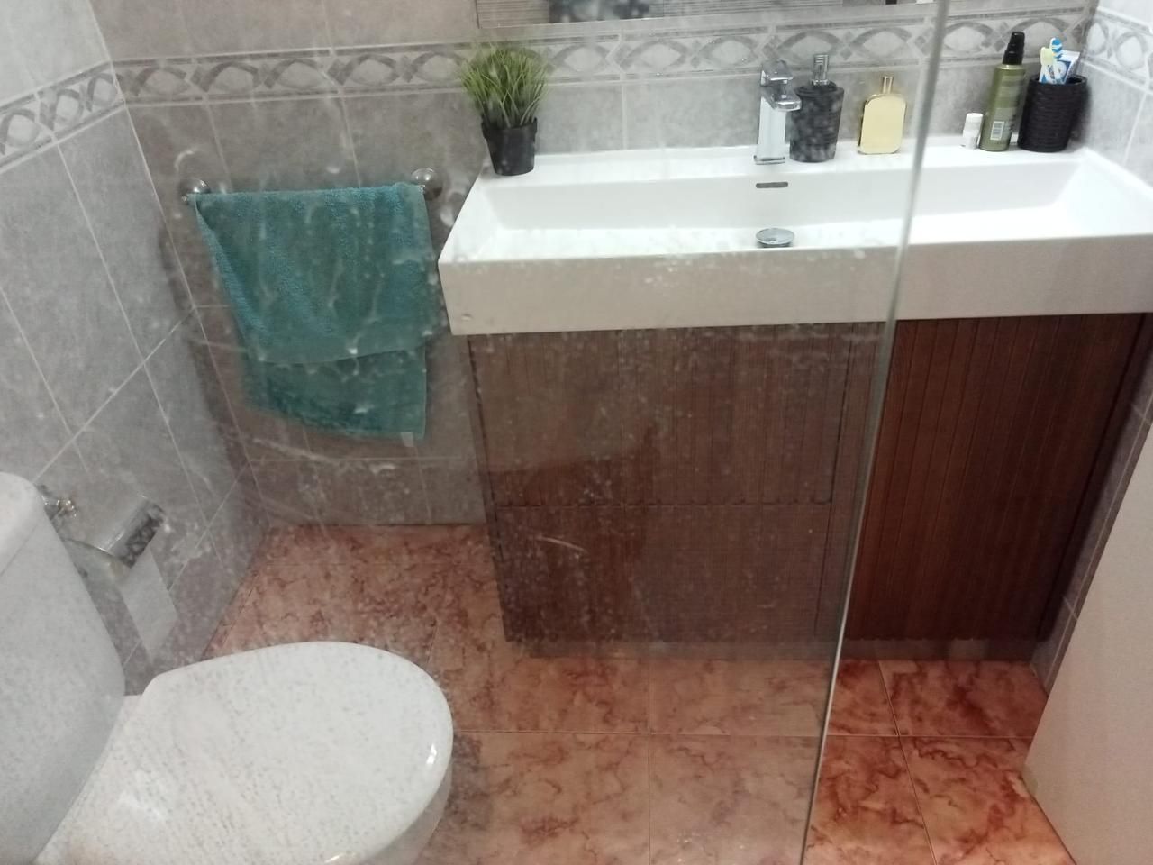 Bathroom of Flat to rent in Elche / Elx  with Furnished