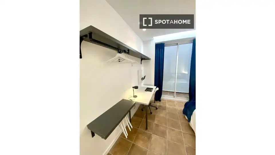 Bedroom of Flat for rent in Murcia  with Air Conditioner, Heating and Furnished