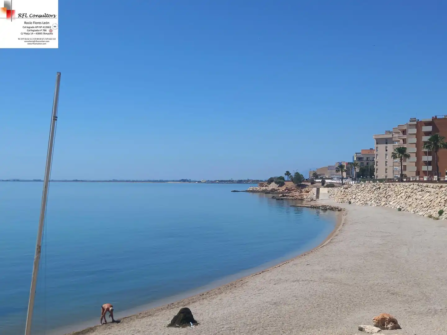 Vista exterior de Apartamento en venta en L'Ampolla con Terraza, Amueblado y Piscina comunitaria
