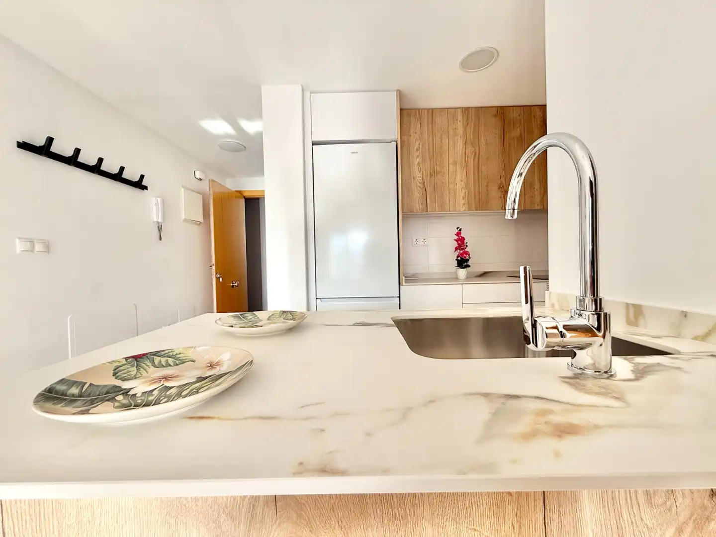 Cocina de Piso en venta en Murcia con Aire acondicionado, Jardín privado y Terraza