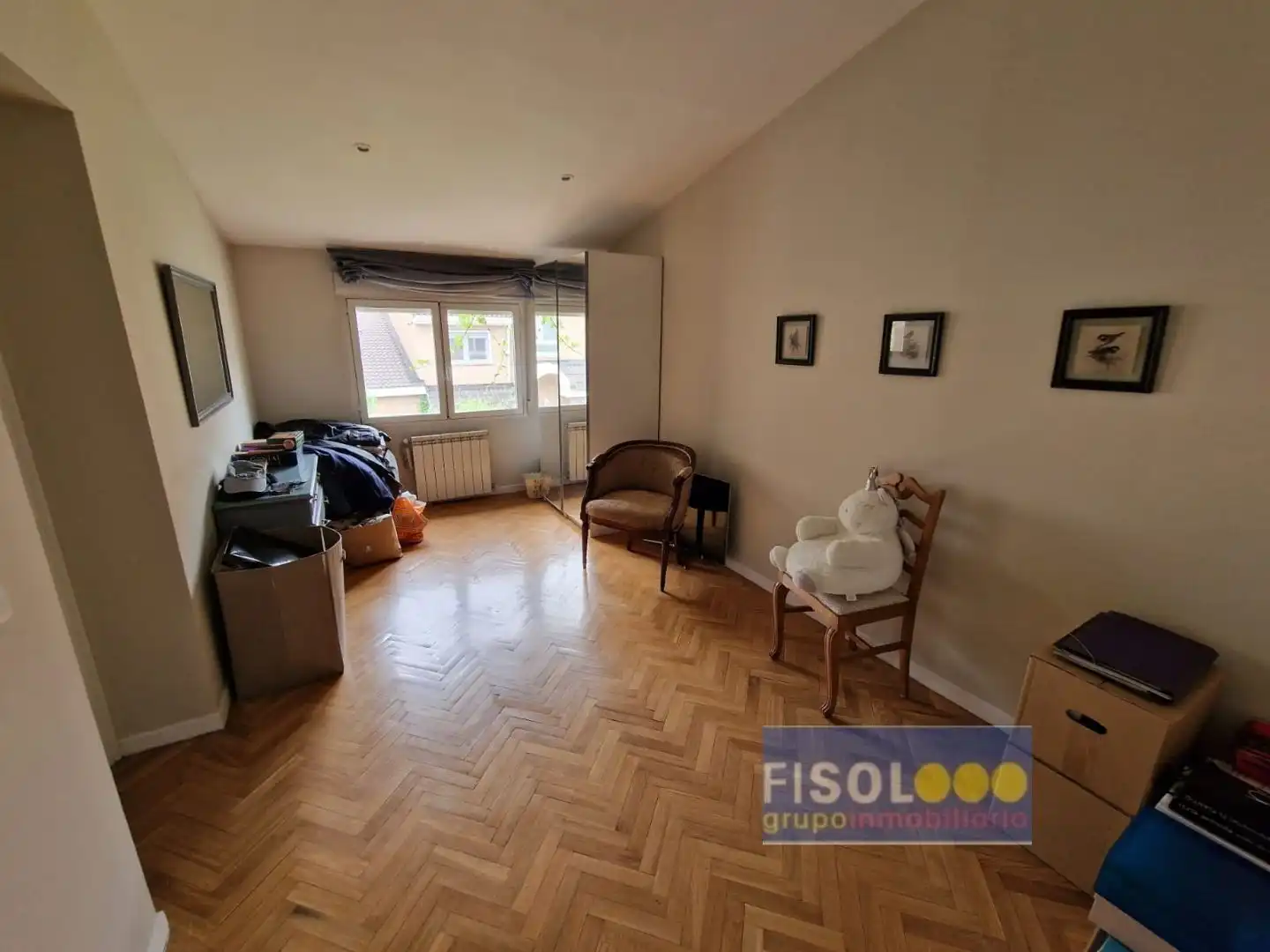 Sala d'estar de Casa o xalet en venda en Madrid amb Aire condicionat i Calefacció