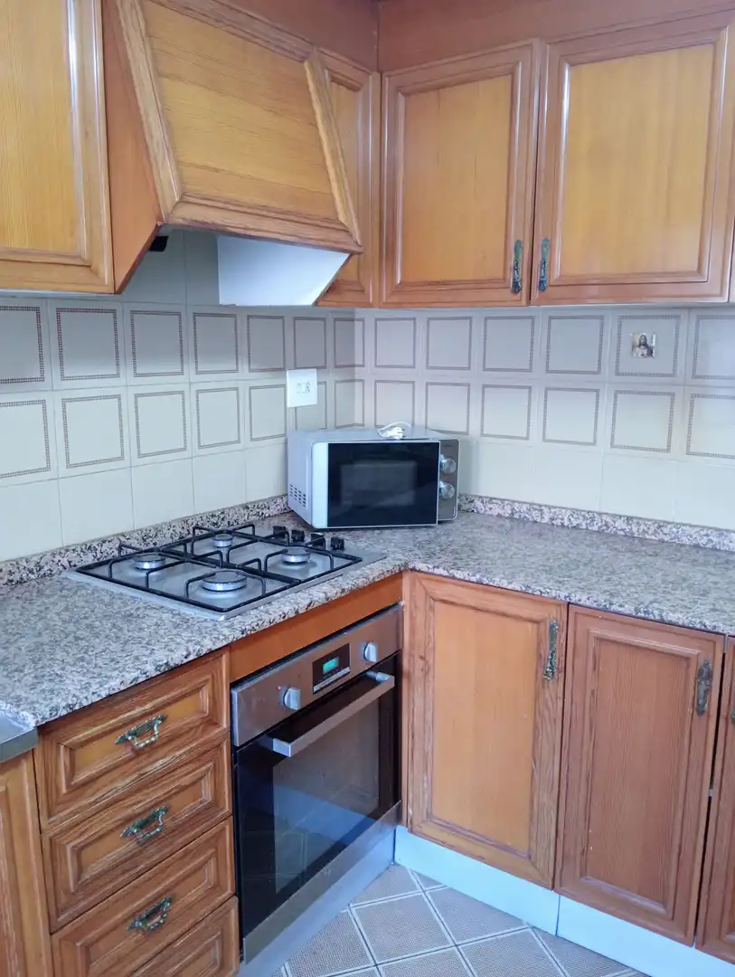 Cocina de Piso de alquiler en Valencia con Terraza