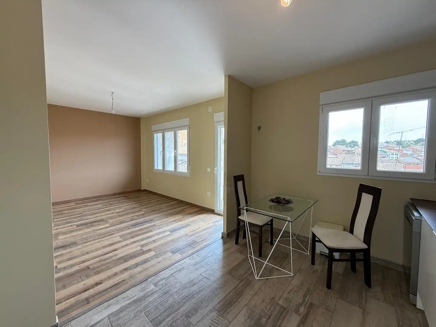 Sala de estar de Piso en venta en Almacelles con Calefacción, Parquet y Horno