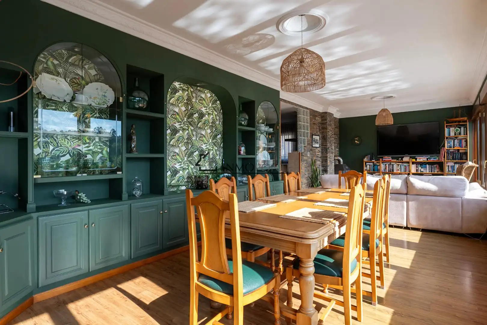 Dining room of Houses for sale in Vilagarcía de Arousa  with Private garden