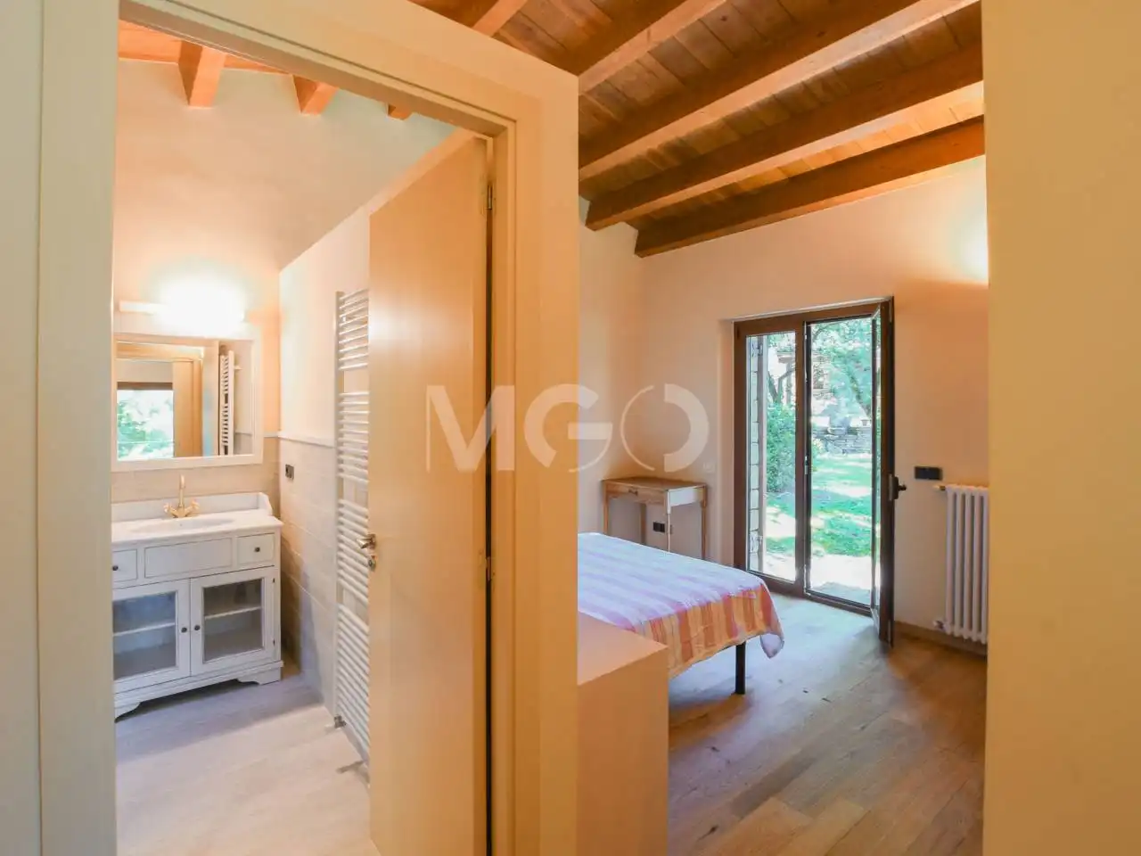 Schlafzimmer von Country house zum Verkauf in Sant Julià de Vilatorta mit Heizung, Privatgarten und Terrasse