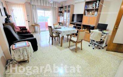 Living room of Flat for sale in Xirivella  with Air Conditioner, Terrace and Balcony