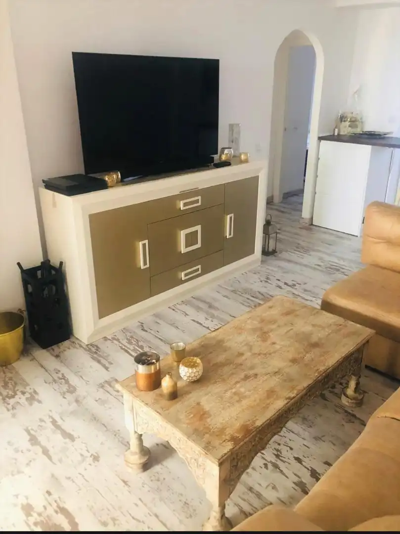 Sala de estar de Apartamento en venta en Mijas con Aire acondicionado, Terraza y Trastero