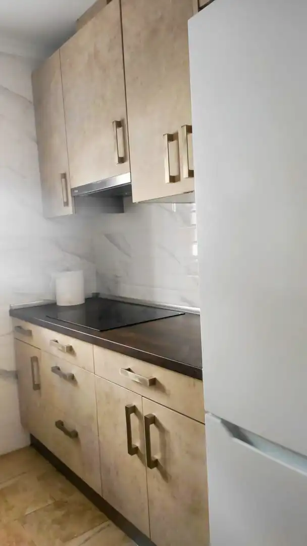 Cuina de Planta baixa de lloguer en Cádiz amb Calefacció i Moblat