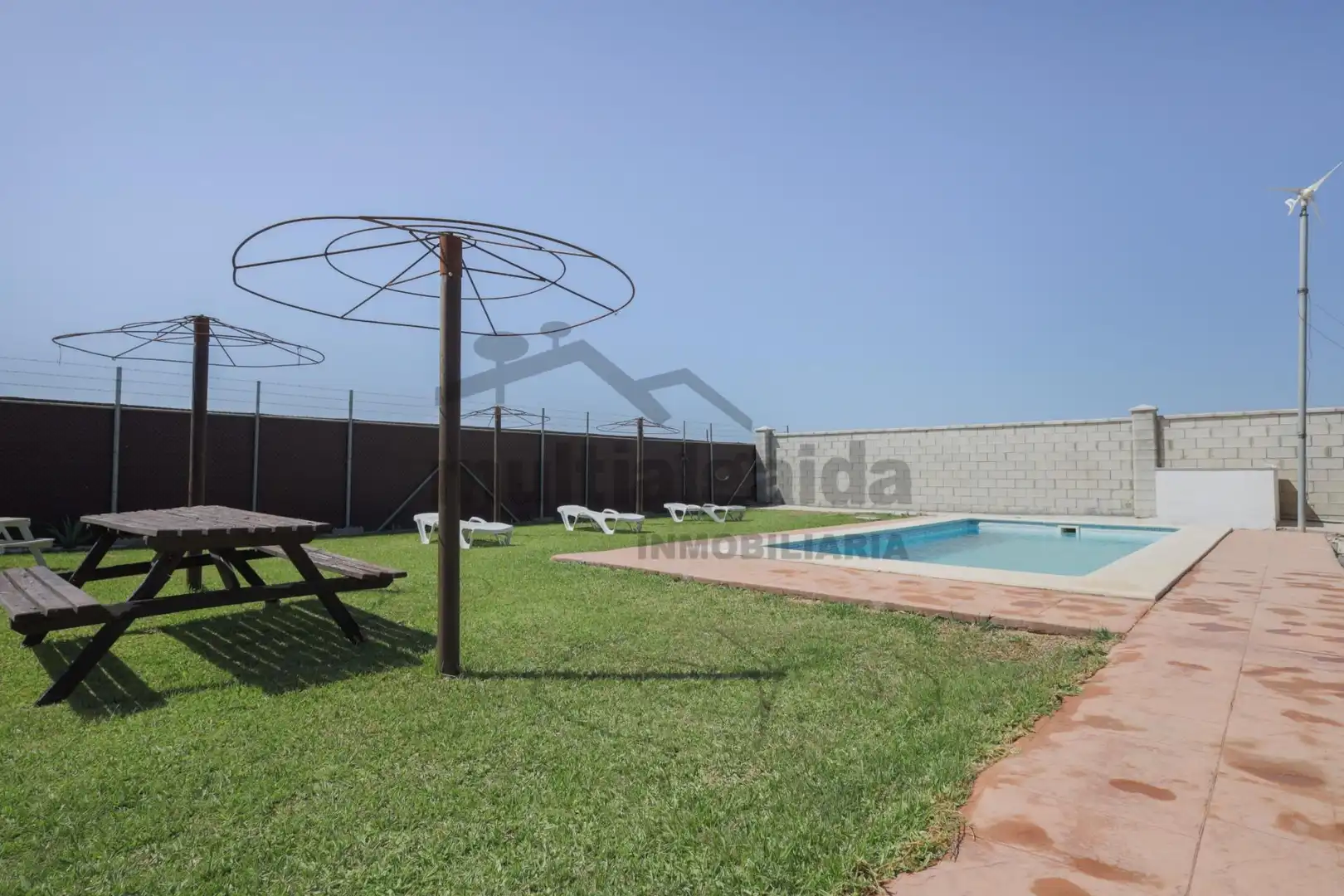 Swimming pool of Country homes for sale in Sanlúcar de Barrameda  with Private garden and Swimming Pool