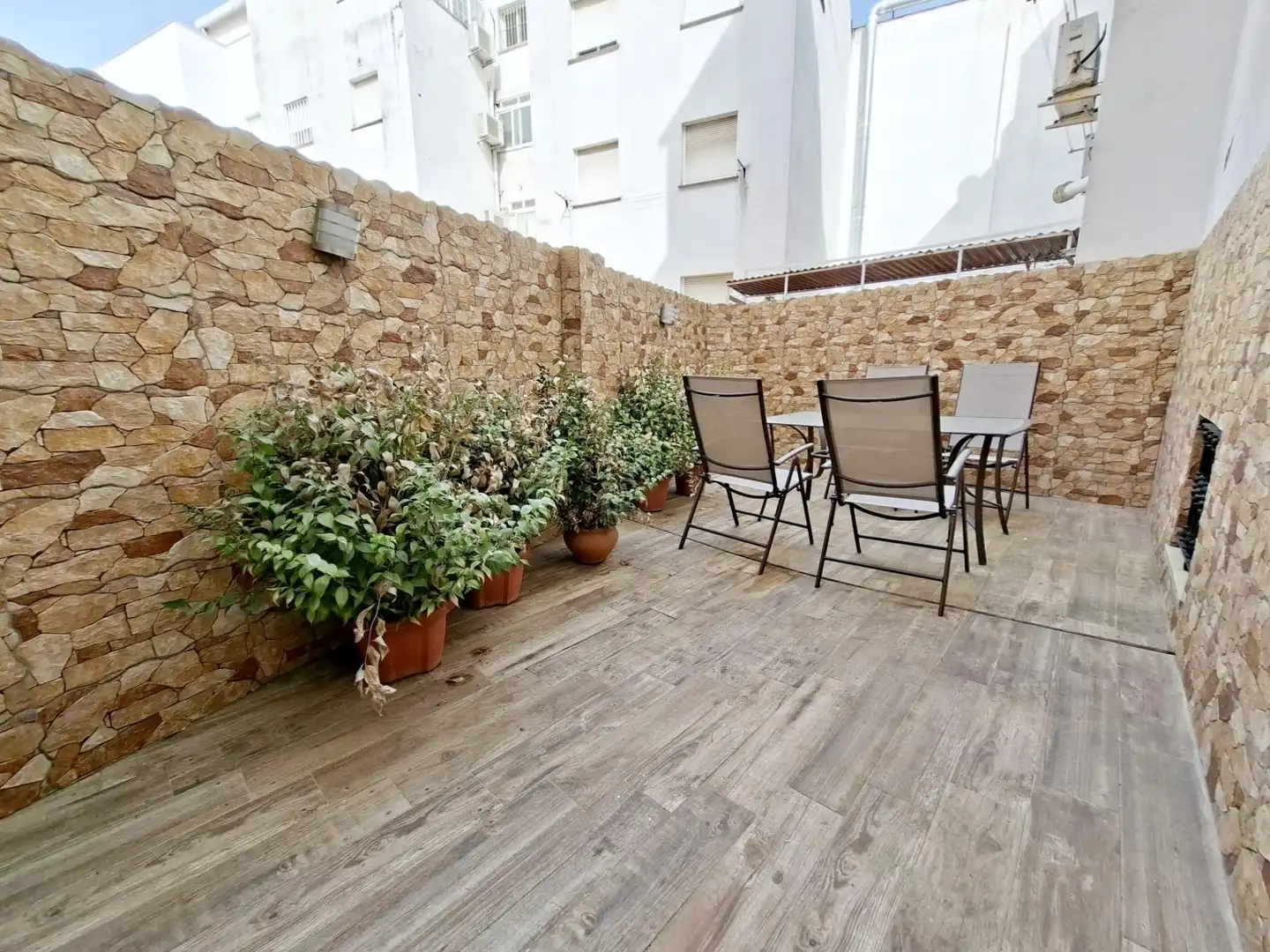 Terrace of Duplexes for sale in Badajoz  with Air Conditioner, Heating and Storage room