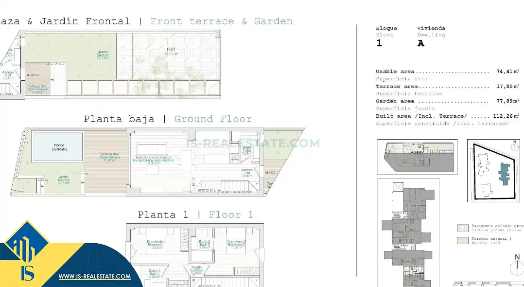 Flat with pool for sale in Las Marinas / Les Marines, imagen 14