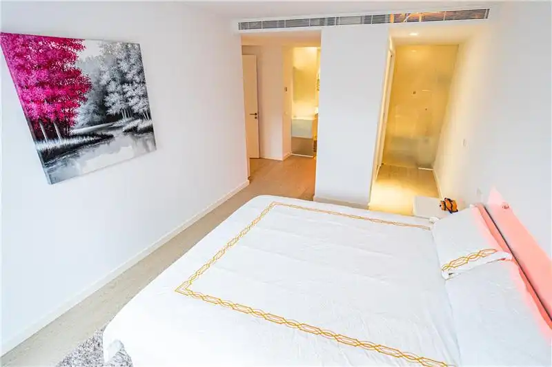 Schlafzimmer von Erdgeschoss zum Verkauf in Manacor mit Klimaanlage, Privatgarten und Terrasse