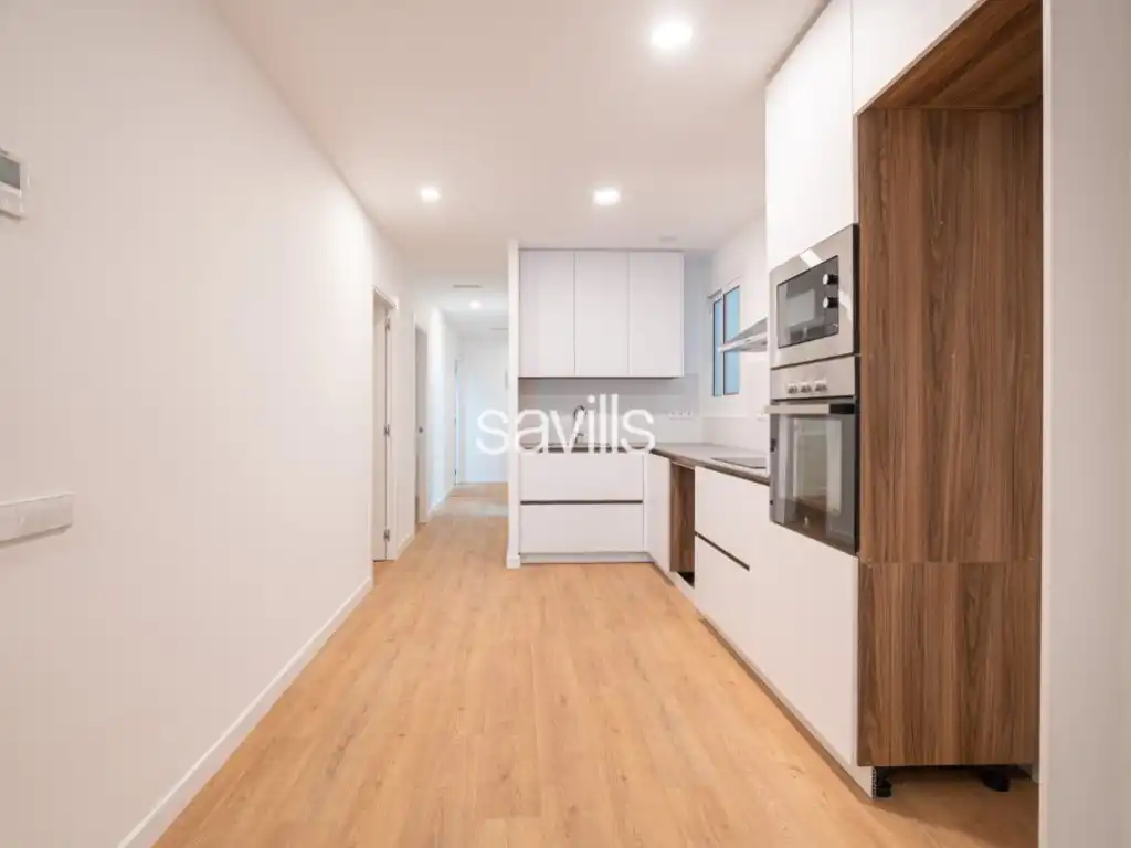 Kitchen of Apartments for sale in  Barcelona Capital  with Air Conditioner and Balcony