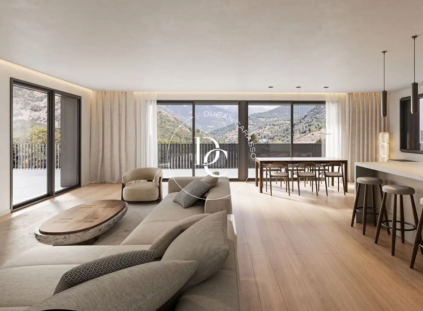 Xalet d'obra nova amb jardí en venda a Camí del Coll d'Ordino 29, imagen 11