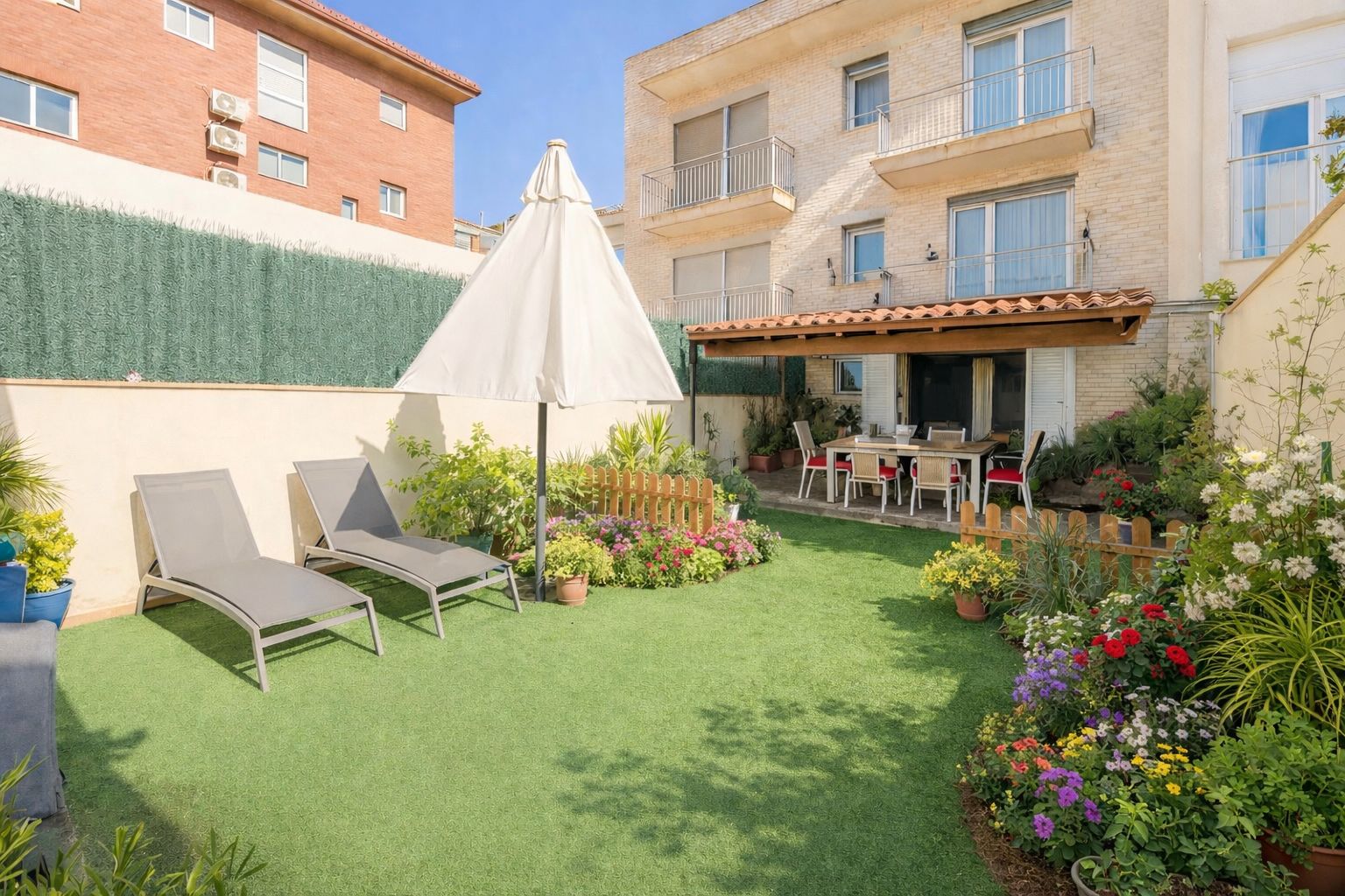 Terrace of Houses for sale in Mollet del Vallès  with Air Conditioner, Heating and Private garden